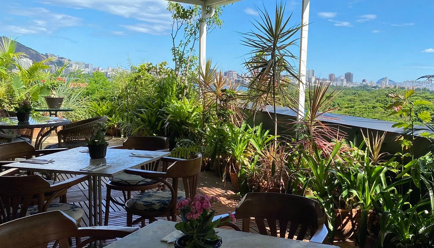 View from the Botanical Garden - Family Recipes at Visu Restaurante